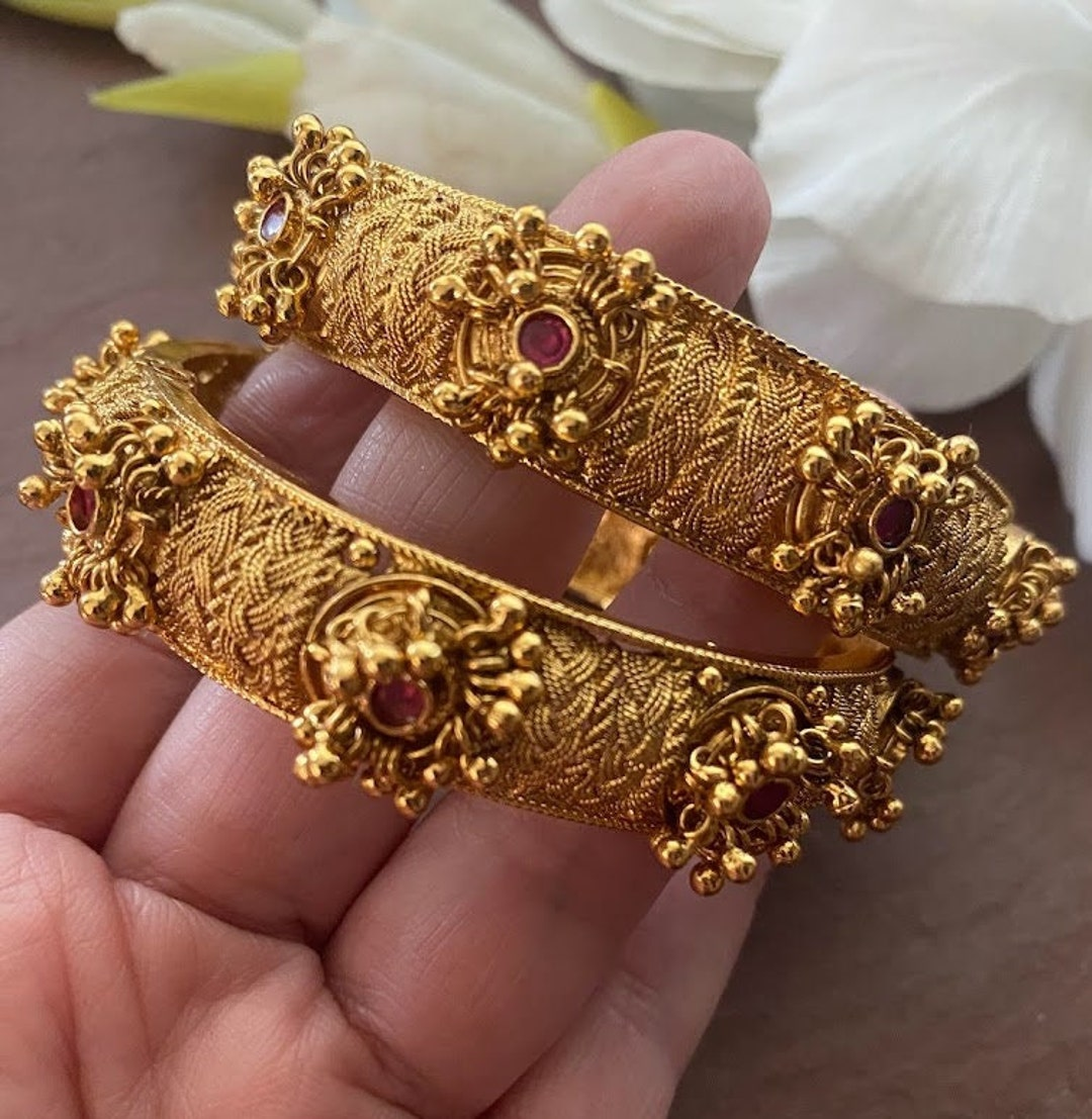Gold Bangles Collection